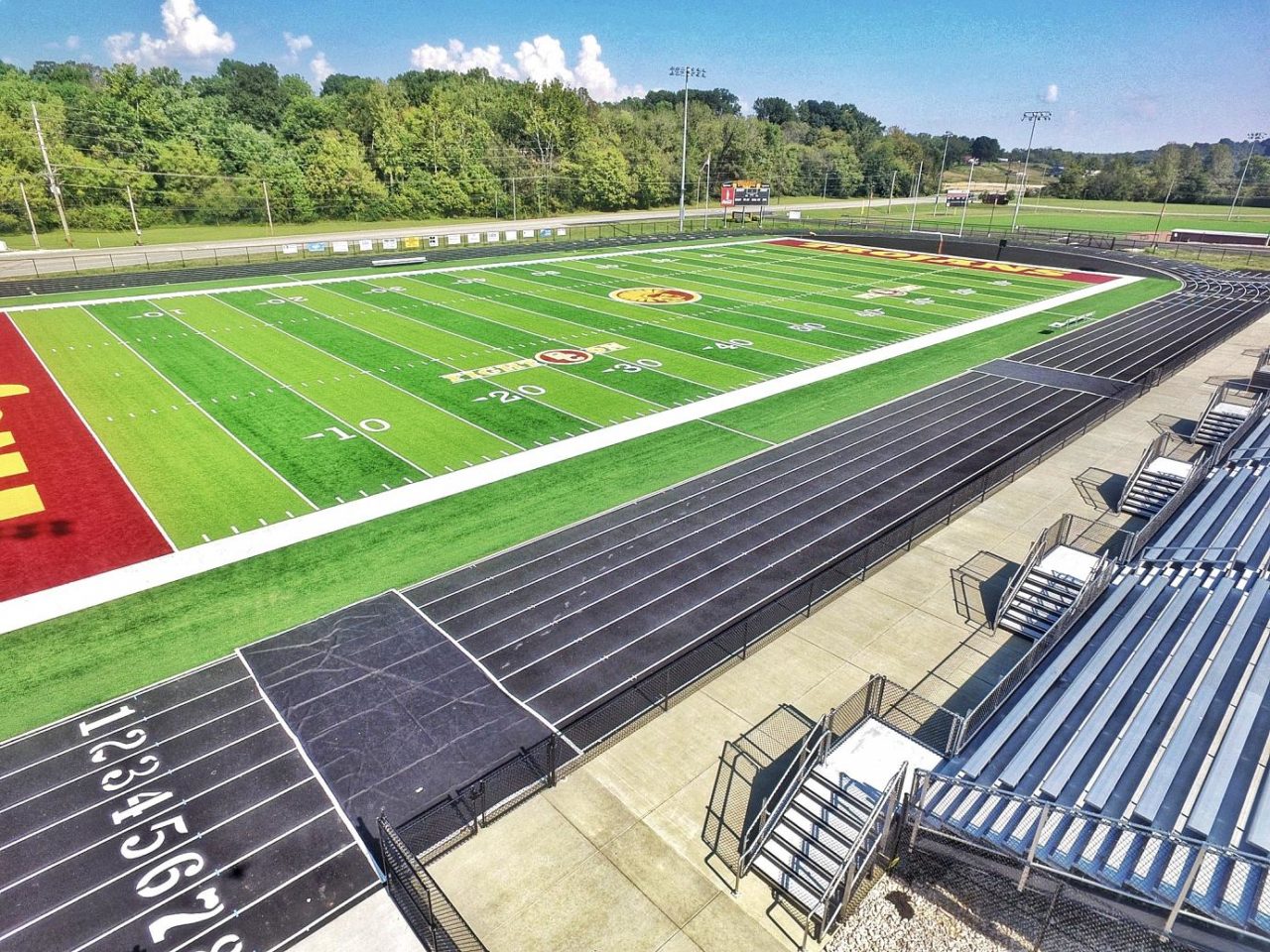 Barren County High School Football Field RBS Design Group Owensboro